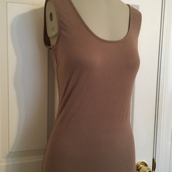 Oh My Julian brown/beige Maxi Woven back sz Large. - Picture 2 of 8